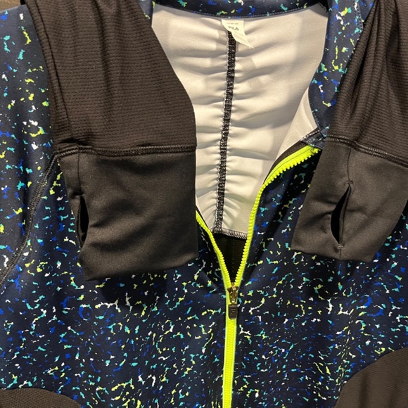 Woman’s FILA Sport Jacket Zipper front side, Size XL - Picture 11 of 14